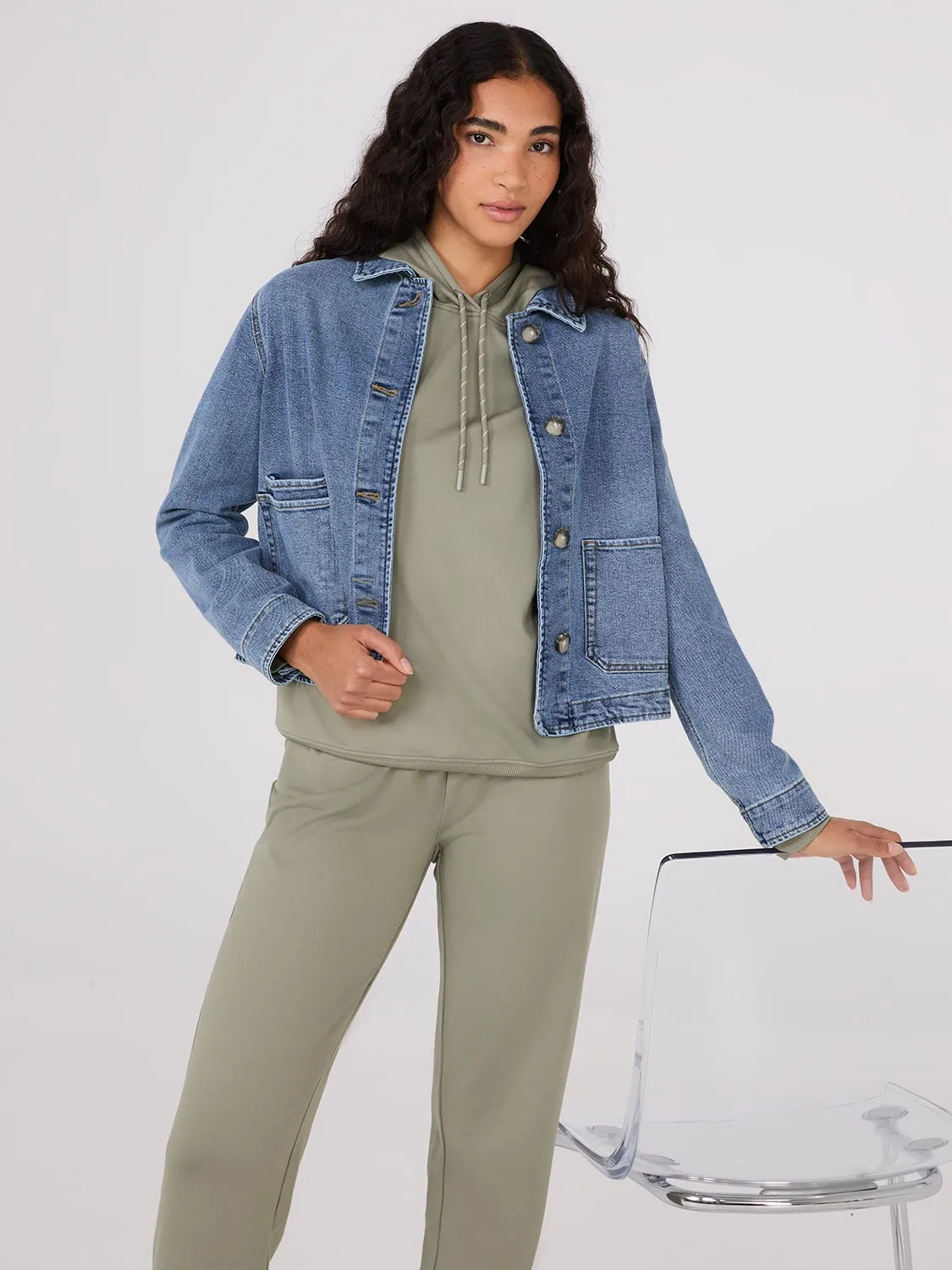Lightweight Fleece Hoodie
