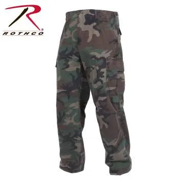 Vintage Style Vietnam Rip-Stop Fatigue Pants