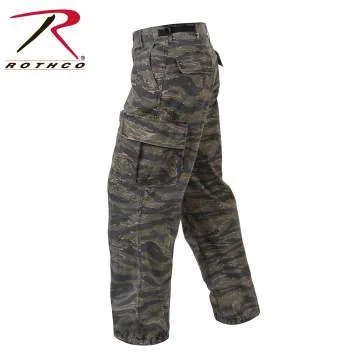 Vintage Style Vietnam Rip-Stop Fatigue Pants