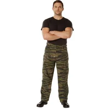 Vintage Style Vietnam Rip-Stop Fatigue Pants