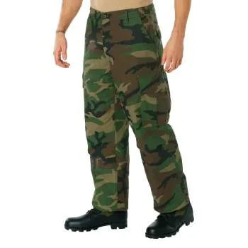 Vintage Style Vietnam Rip-Stop Fatigue Pants