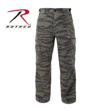 Vintage Style Vietnam Rip-Stop Fatigue Pants