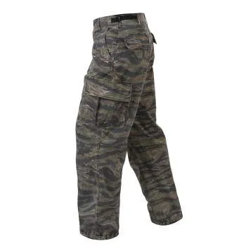 Vintage Style Vietnam Rip-Stop Fatigue Pants