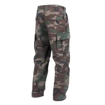 Vintage Style Vietnam Rip-Stop Fatigue Pants