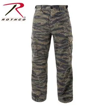 Vintage Style Vietnam Rip-Stop Fatigue Pants