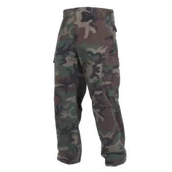 Vintage Style Vietnam Rip-Stop Fatigue Pants