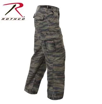 Vintage Style Vietnam Rip-Stop Fatigue Pants