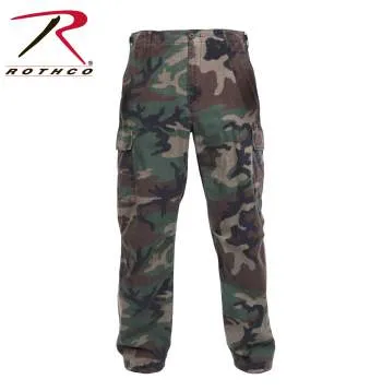 Vintage Style Vietnam Rip-Stop Fatigue Pants